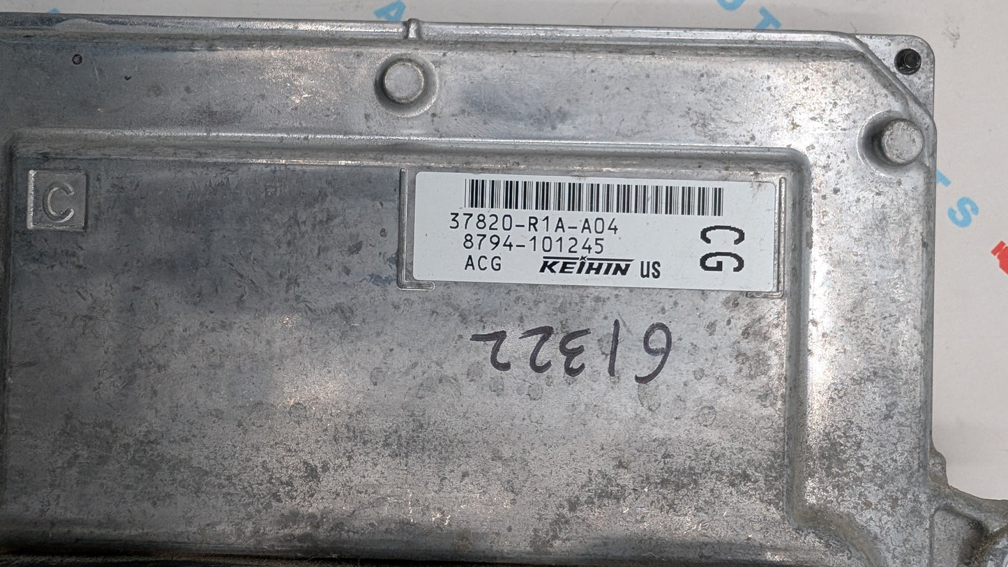 Used 2012 Honda Civic KEIHIN 37820R1AA04 ECU 37820-R1A-A04