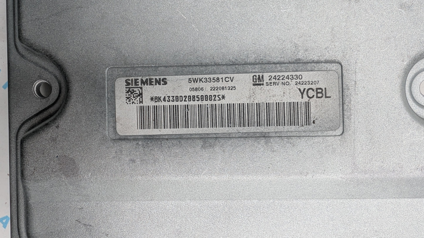 Used 2003 CADILLAC CTS SIEMENS 24224330 ECU 5WK33581CV