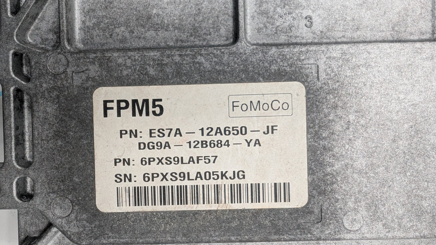 Used 2015 Ford Fusion FoMoCo ES7A-12A650-JF ECU 6PXS9LAF57