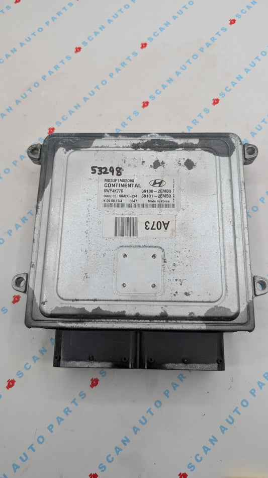 Used 2013 Hyundai Elantra Continental  SIM2K-241 / 39100-2EMB3 ECU 5WY4K77C