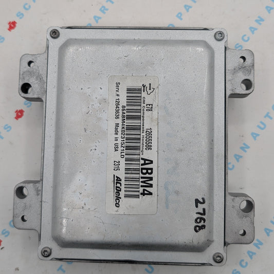 Used 2013 CHEVROLET TRAX ACDelco E78 12655586 ECU 12643636