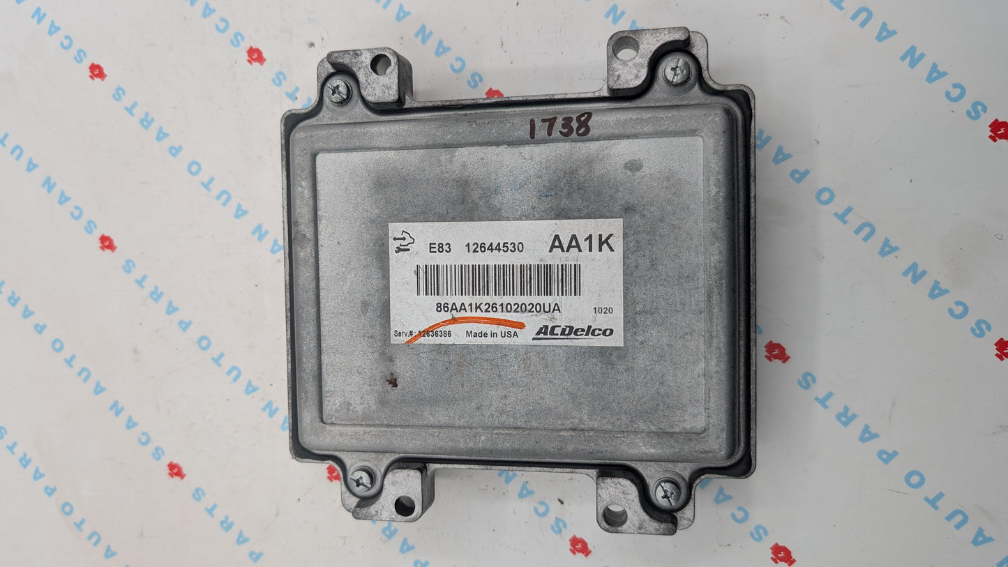 Used 2011 CHEVY CRUZE ACDelco E83 12644530 ECU 12636386