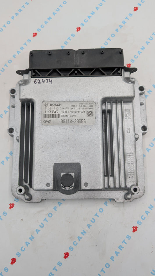 Used 2015 Hyundai Accent Bosch MEDG17.9.8 / 39110-2BRB6 ECU 0261S12218 / TRB0Z16NA9