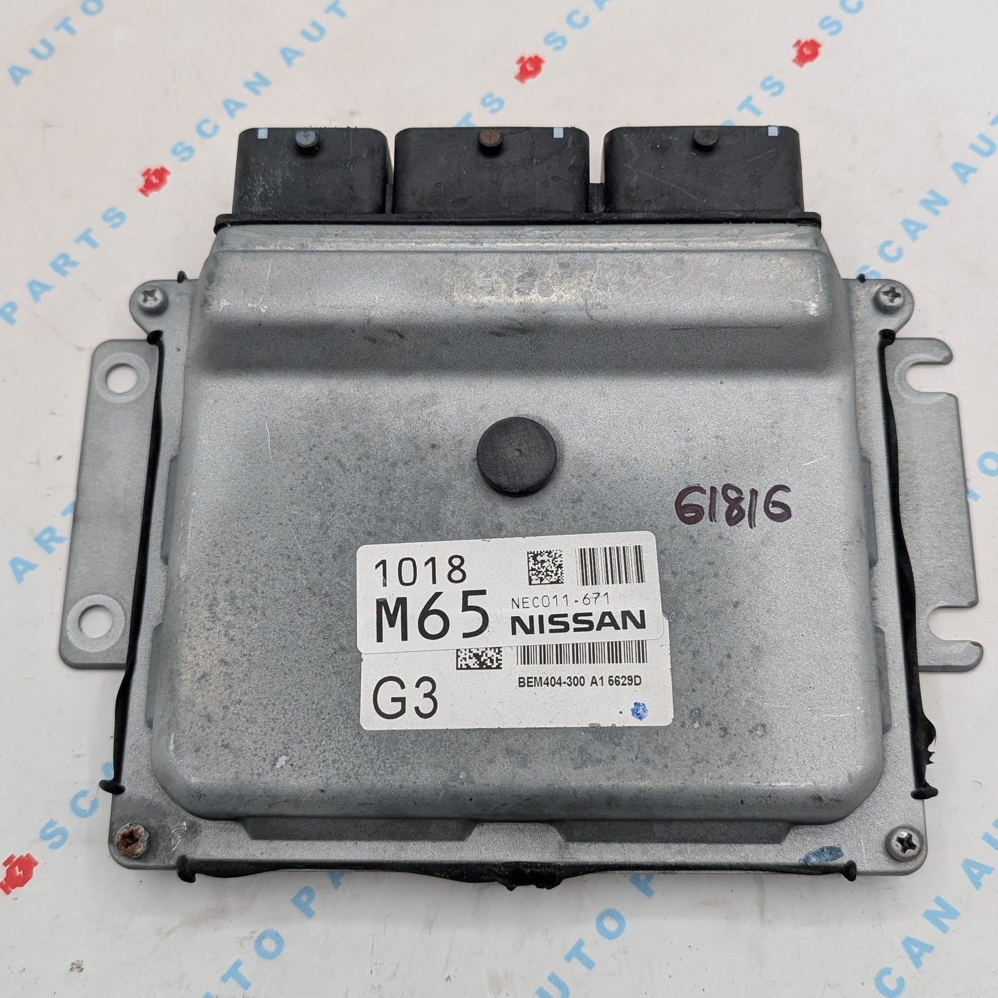 Used 2015 Nissan Sentra Hitachi BEM404-300 A1 ECU NEC011-671