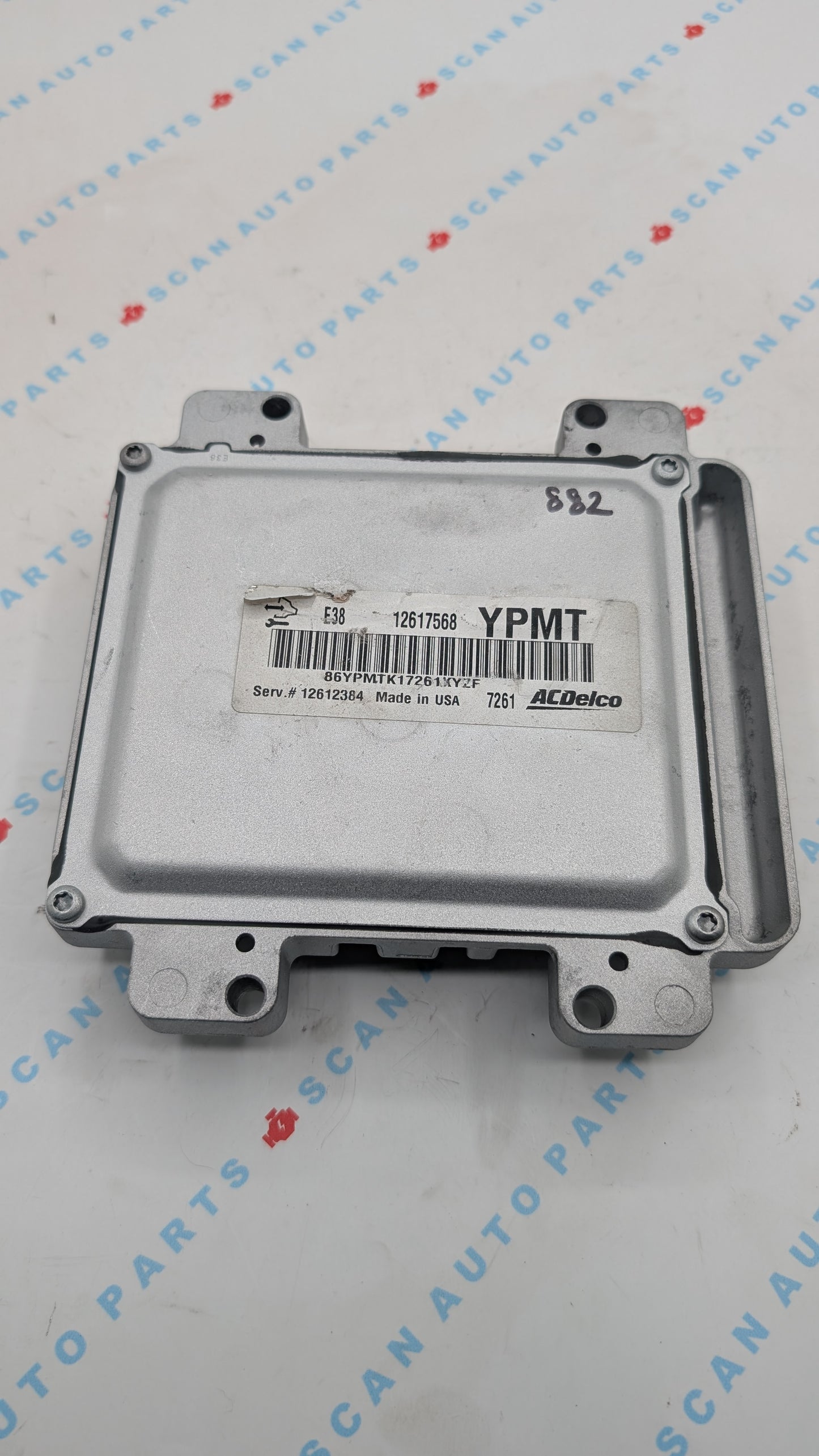 Used 2008 CHEVROLET EQUINOX ACDelco E38 12617568 ECU 12612384