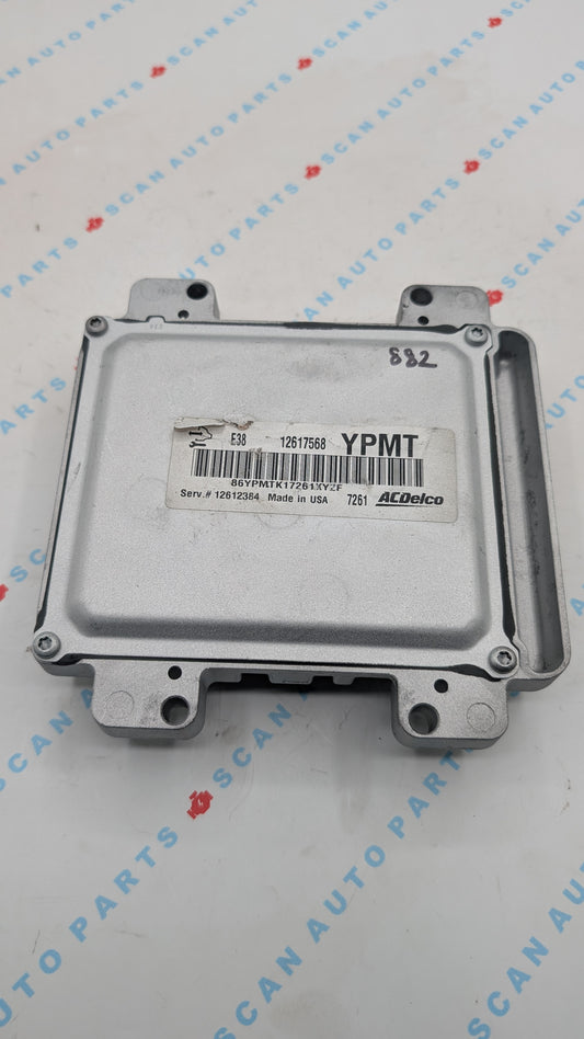 Used 2008 CHEVROLET EQUINOX ACDelco E38 12617568 ECU 12612384