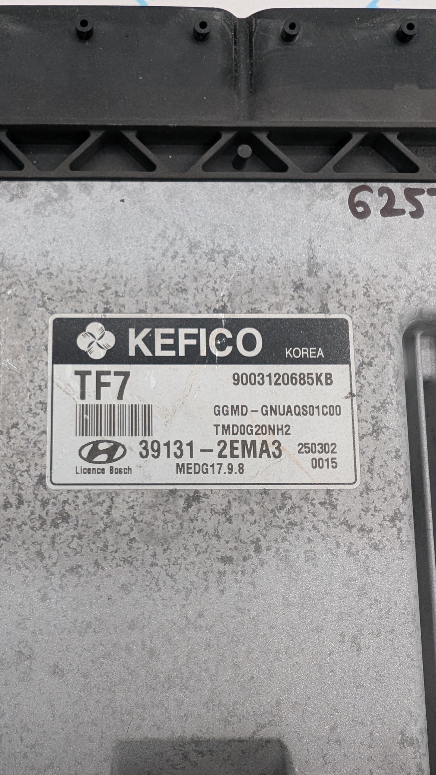 Used 2016 Hyundai Elantra KEFICO MEDG17.9.8 / 39131-2EMA3 ECU
