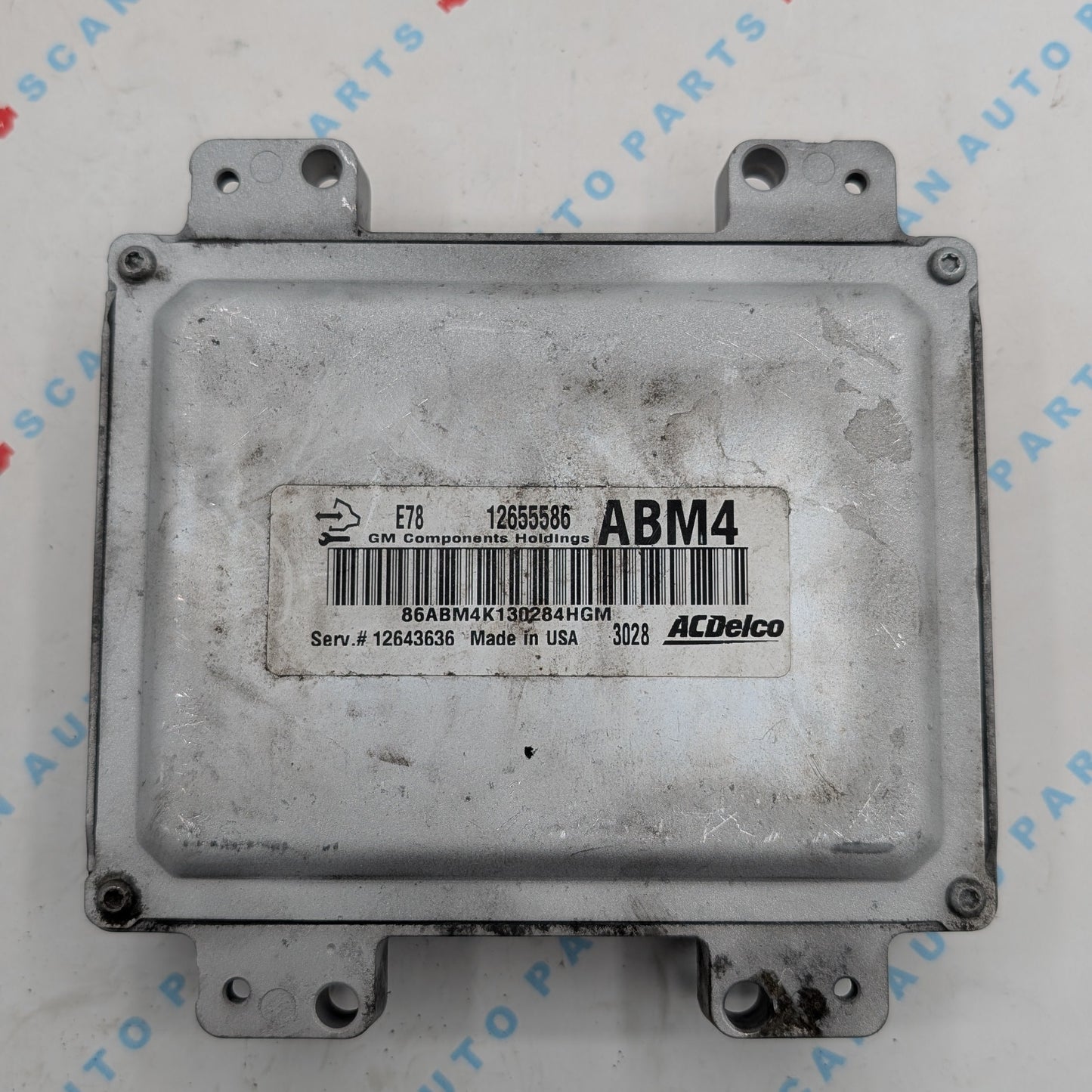 Used 2020 Chevrolet Malibu ACDelco E78 12655586 ECU 12643636