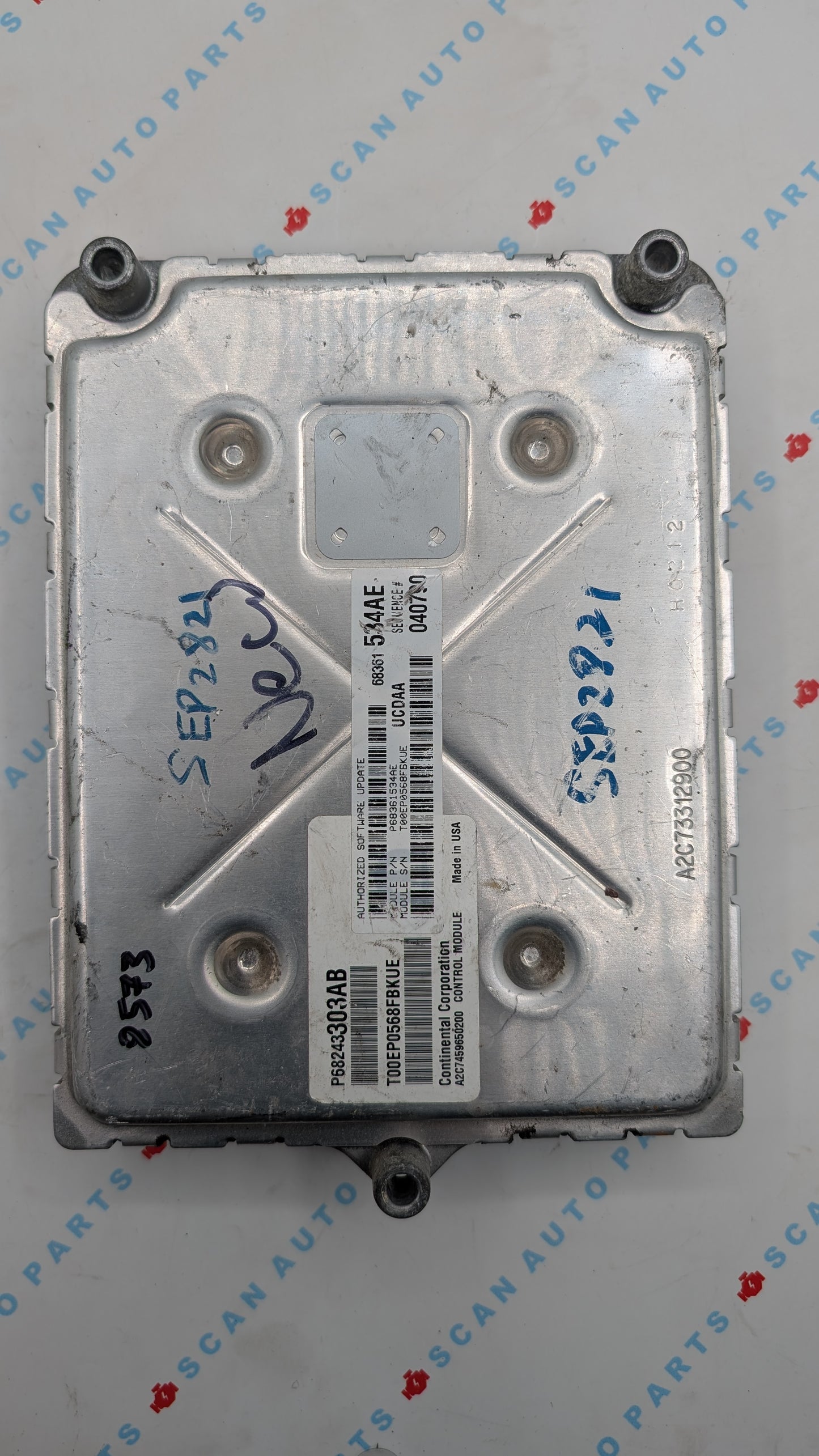 Used 2018 Dodge 1500 Continental  P68243303AB ECU P68361534AE