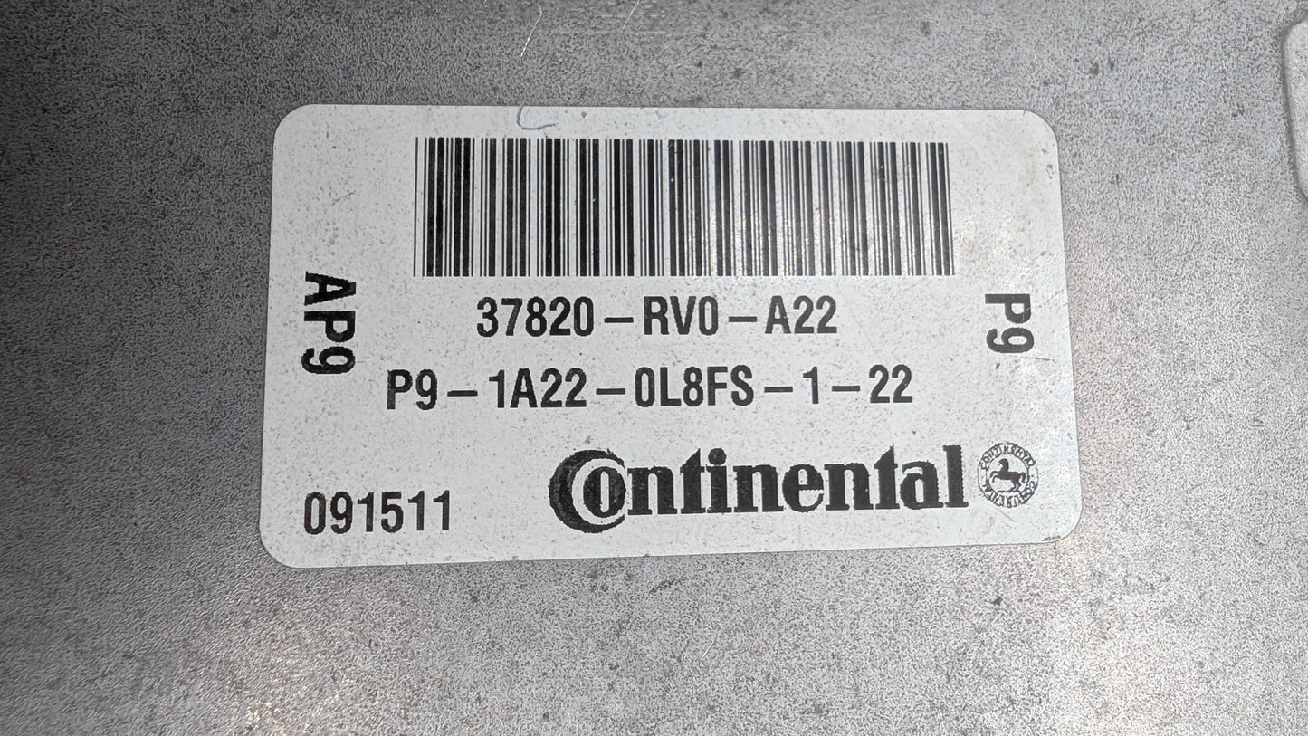 Used 2012 HONDA ODYSSEY Continental  37820RV0A22 ECU 37820-RV0-A22