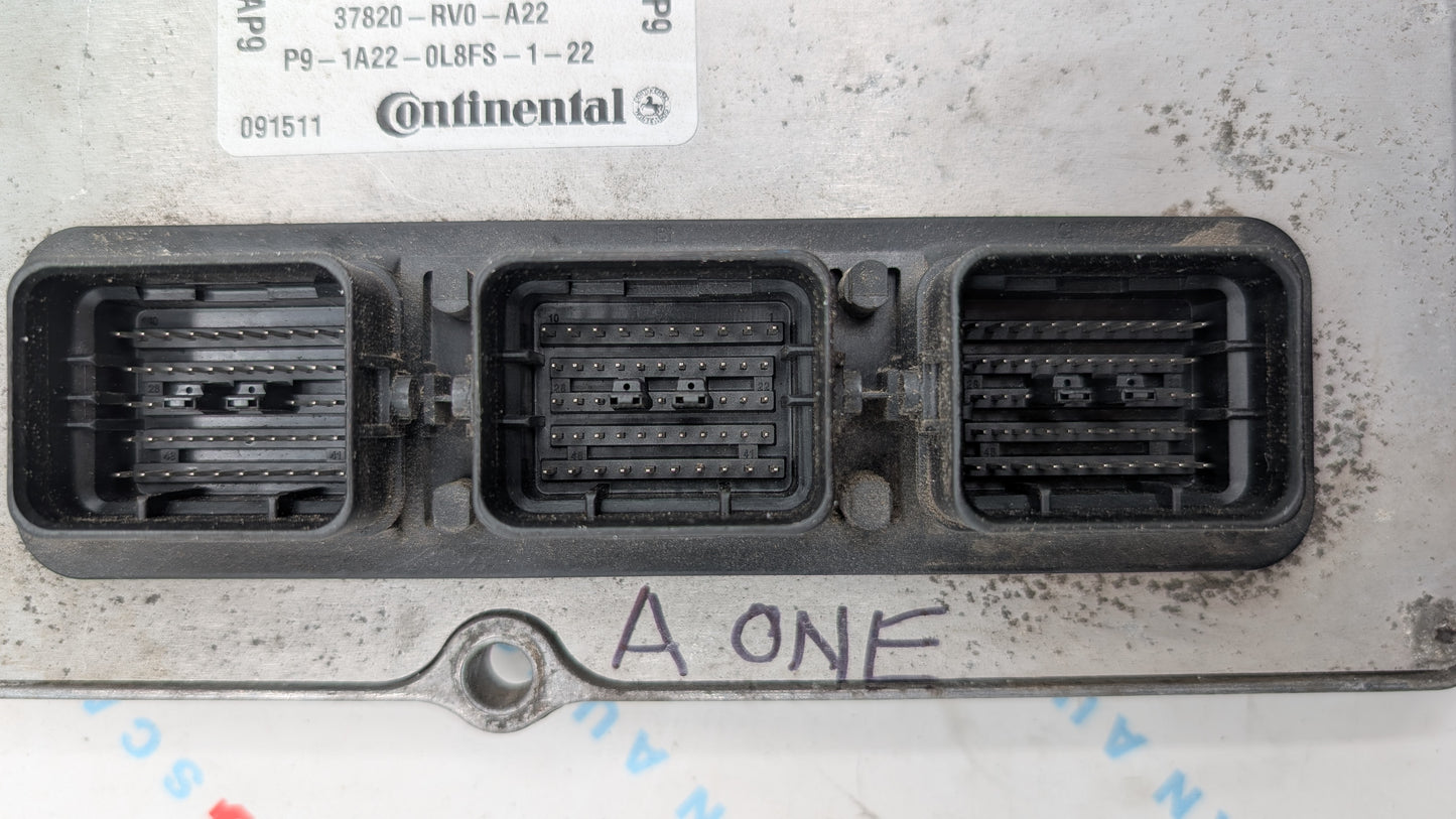 Used 2012 HONDA ODYSSEY Continental  37820RV0A22 ECU 37820-RV0-A22