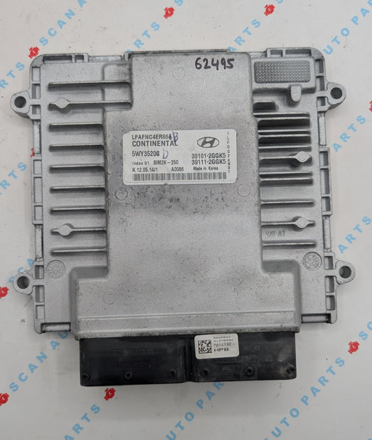 Used 2015 Hyundai Sonata Continental  SIM2K-250 / 39101-2GGK5 ECU 5WY3520G