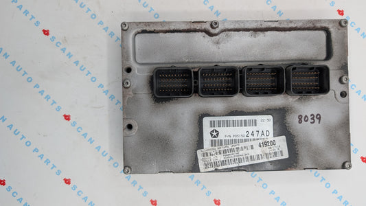 Used 2012 Dodge Grand Caravan Continental P05150247AD ECU P68045613AE