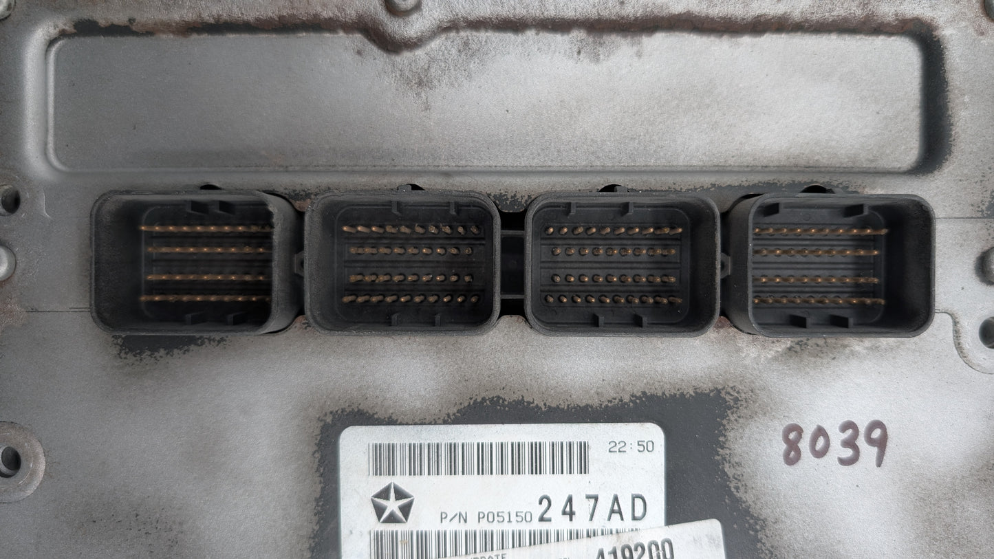 Used 2012 Dodge Grand Caravan Continental P05150247AD ECU P68045613AE