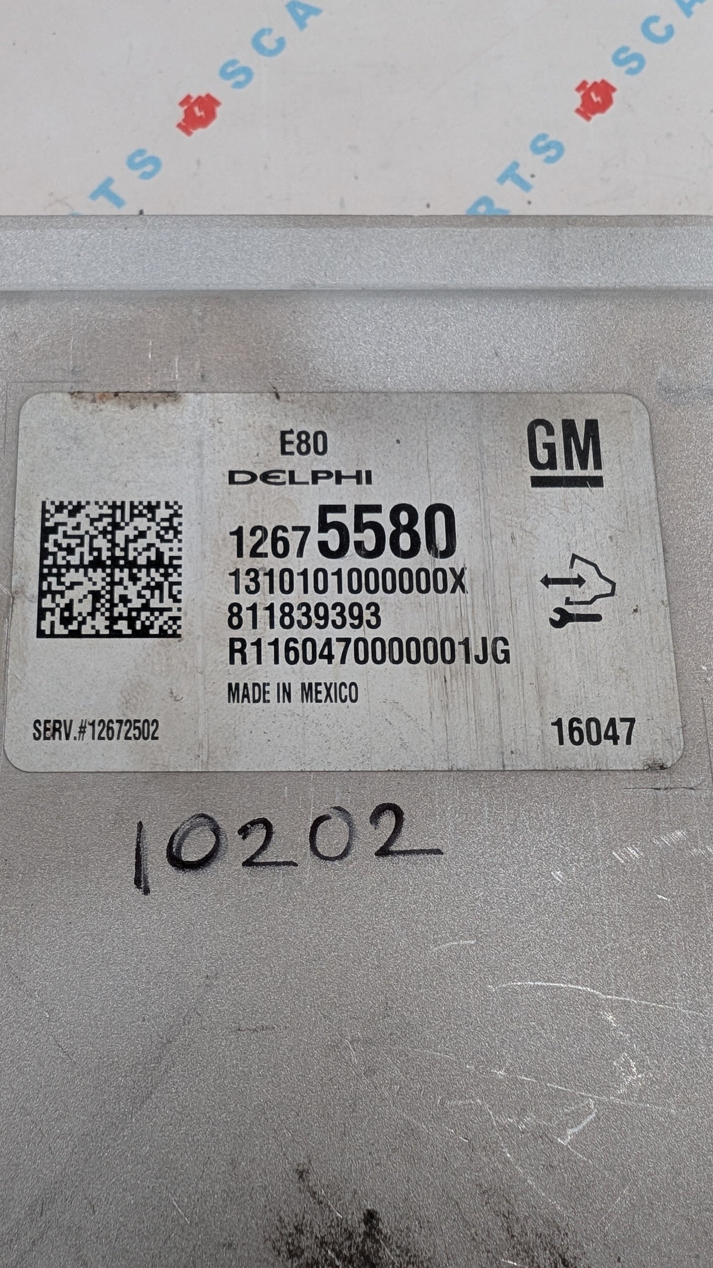 Used 2022 Chevrolet Traverse ACDelco E80 12675580 ECU 12672502