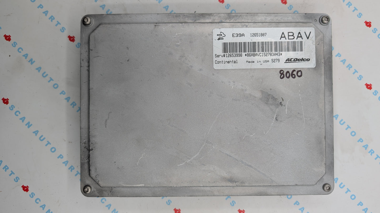 Used 2016 Chevrolet Equinox ACDelco E39A 12651807 ECU 12653998