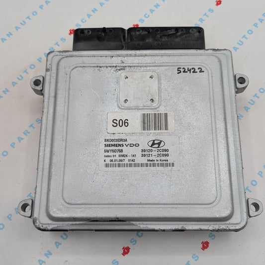 Used 2010 Hyundai Genesis Siemens VDO 39120-2C090 ECU SIM2K-141