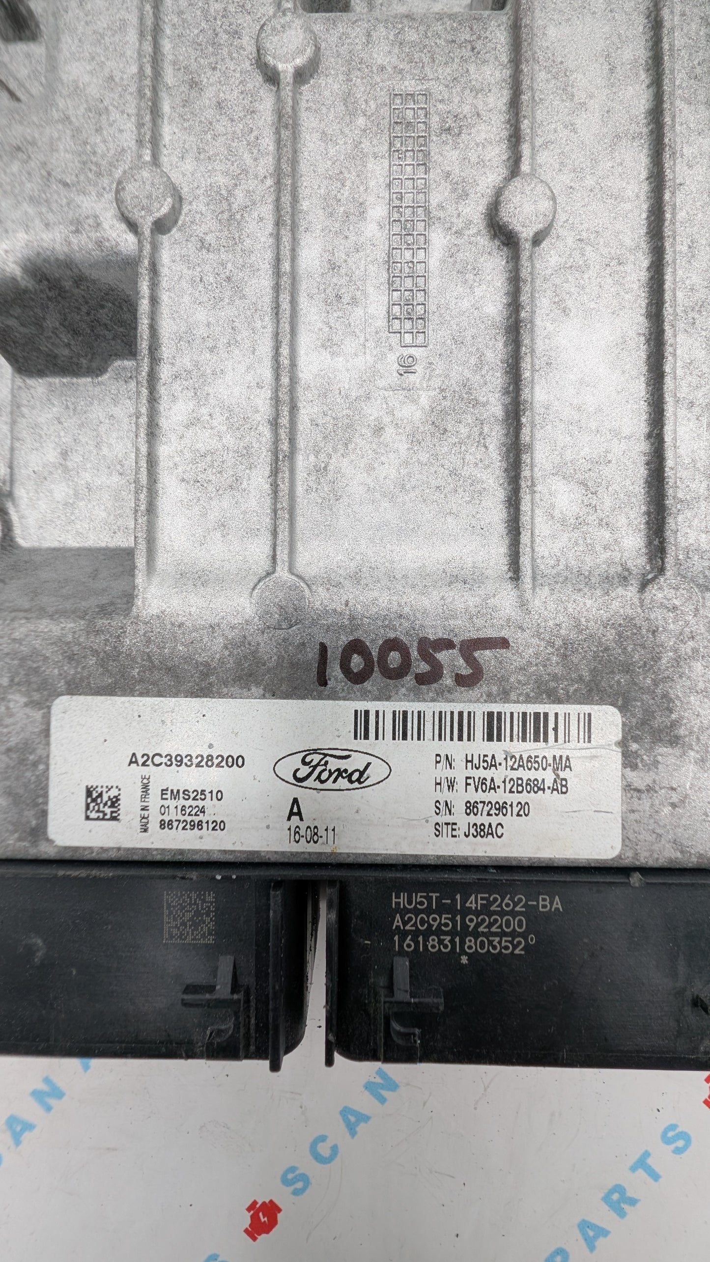 Used 2017 Ford Escape Ford HJ5A-12A650-MA ECU EMS2510 / A2C39328200