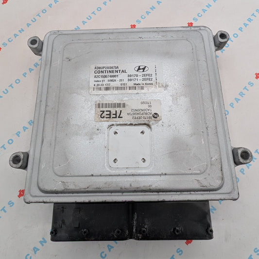 Used 2018 Hyundai Elantra Continental 39170-2EFE2 ECU SIM2K-251 / A2C1535740001