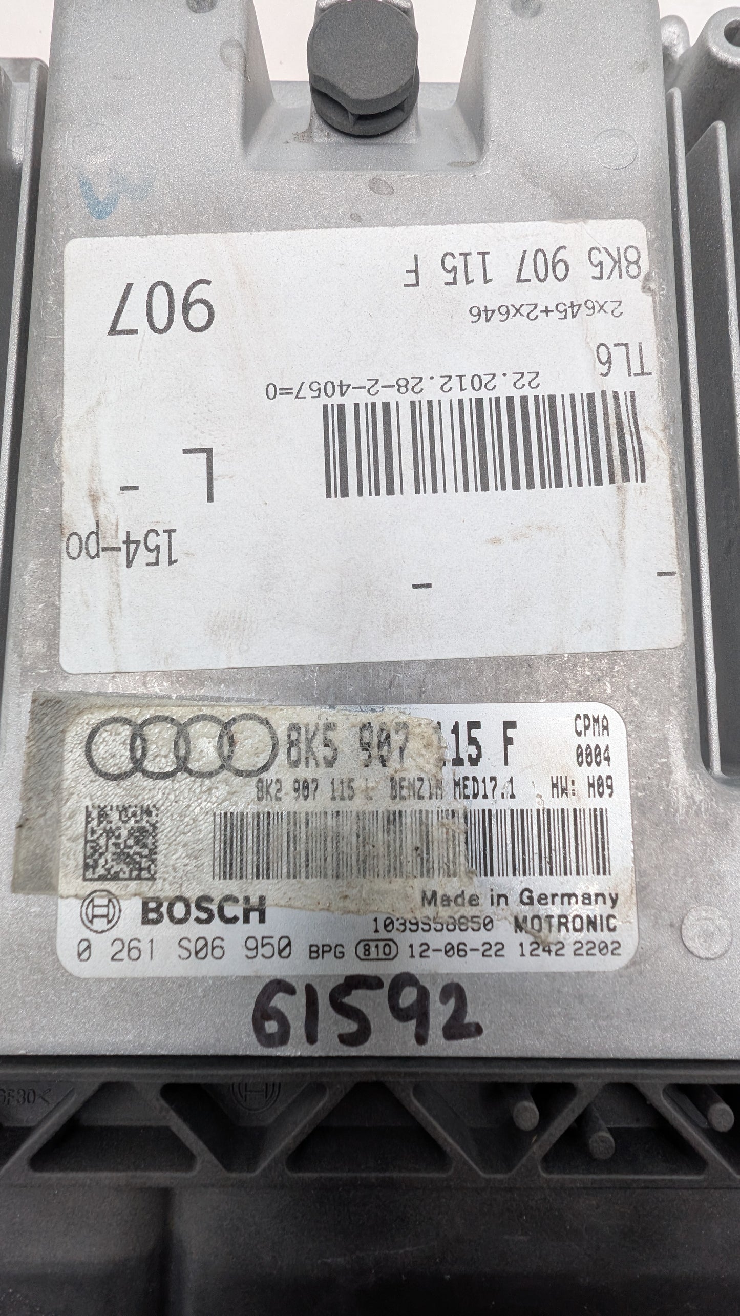 Used 2013 Audi A4 Bosch 8K5907115F / MED17.1 ECU 0261S06950