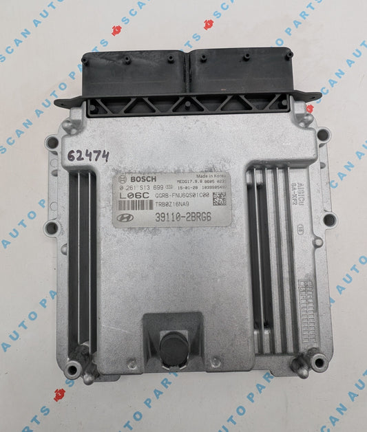 Used 2015 Hyundai Accent Bosch 39110-2BRG6 / MEDG17.9.8 ECU 0261S13699