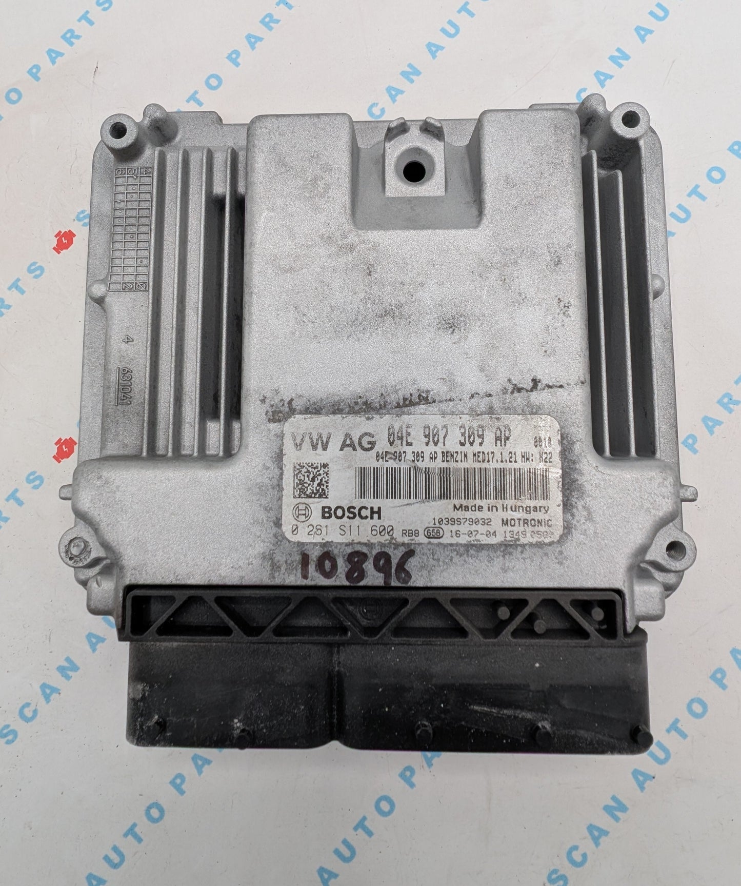 Used 2019 Volkswagen Jetta Bosch 04E907309AP / MED17.1.21 ECU 0261S11600