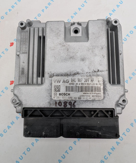 Used 2019 Volkswagen Jetta Bosch 04E907309AP / MED17.1.21 ECU 0261S11600