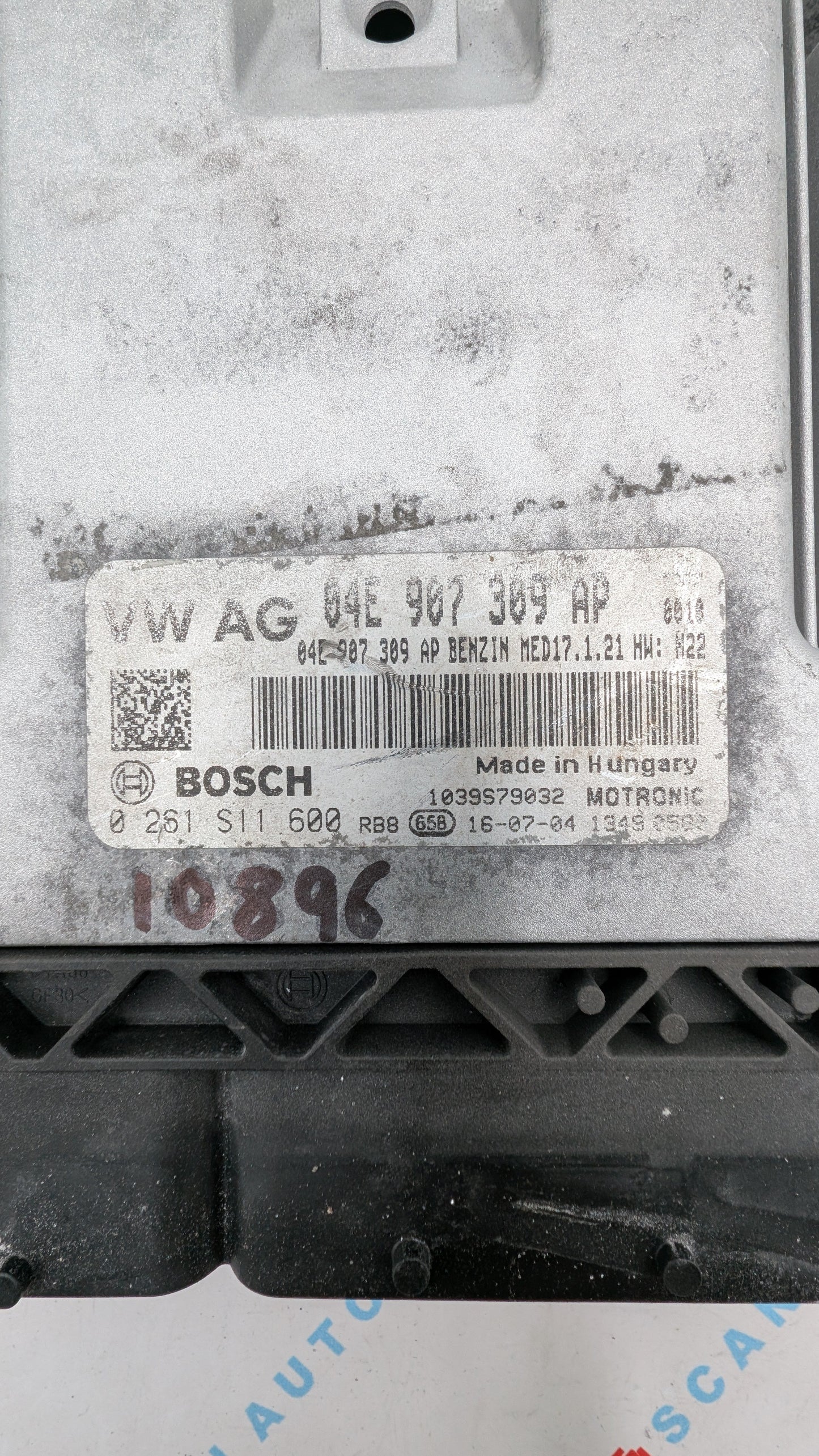 Used 2019 Volkswagen Jetta Bosch 04E907309AP / MED17.1.21 ECU 0261S11600
