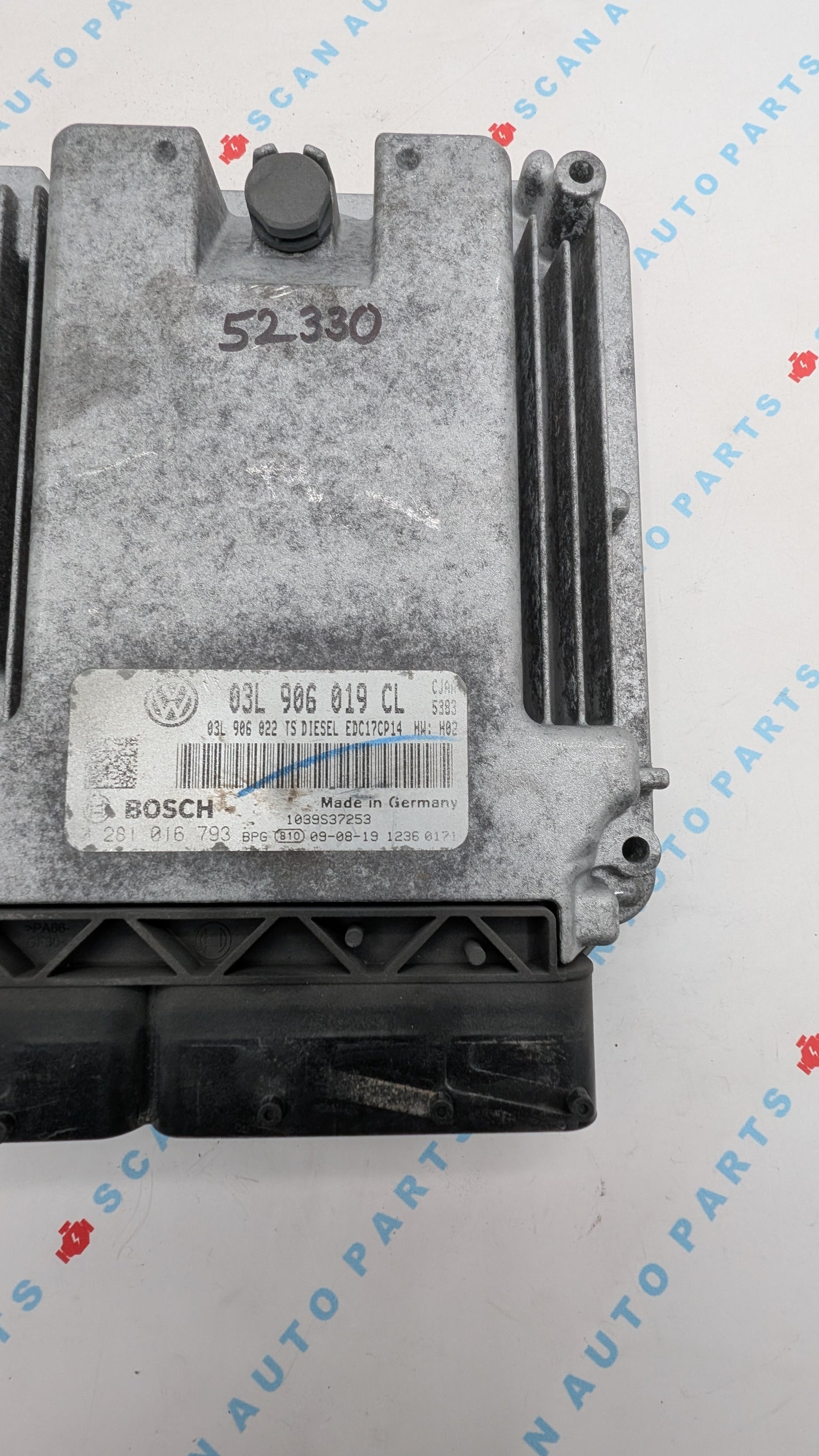 Used 2010 Volkswagen Jetta Bosch 03L906019CL / EDC17CP14 ECU 0281016793