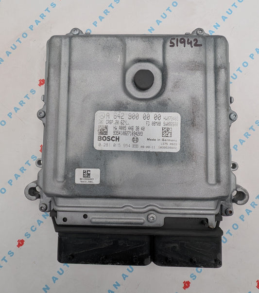 Used 2009 Mercedes ML Bosch A6429000000 ECU 0281015954
