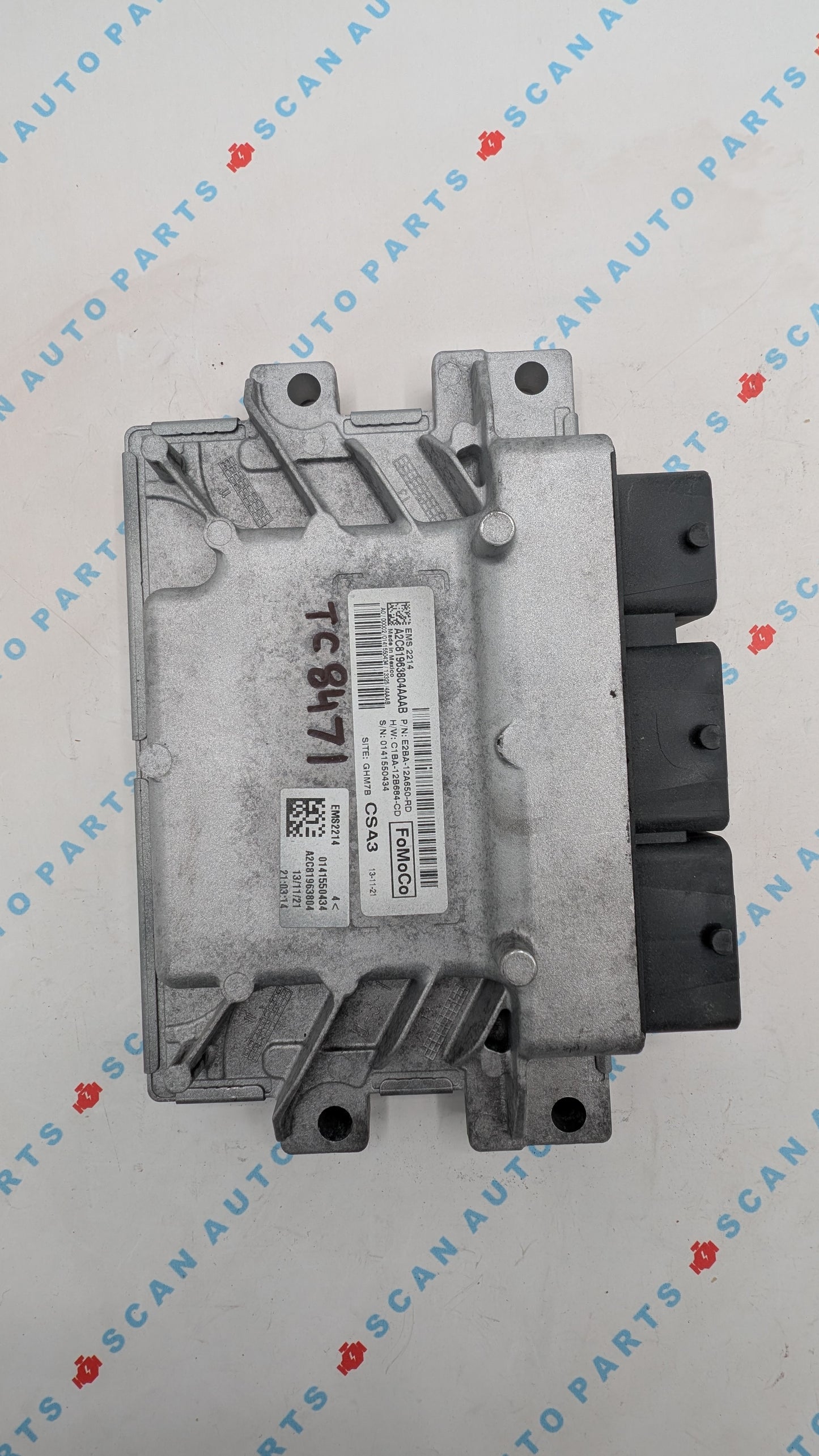 Used 2014 Ford Fiesta FoMoCo E2BA-12A650-RD ECU A2C81963804AAAB