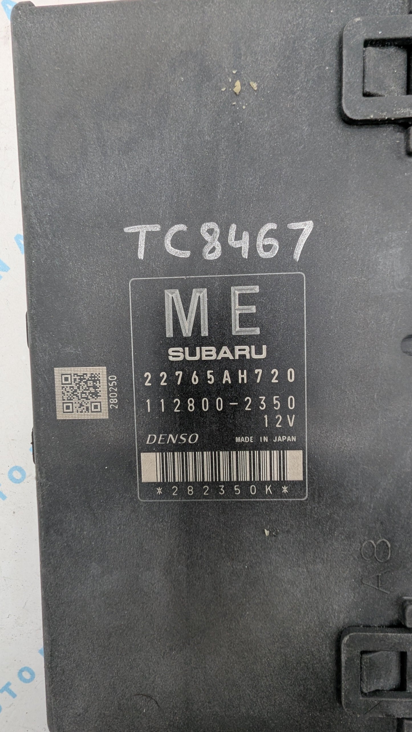 Used 2016 Subaru Impreza Denso 112800-2350 ECU 22765AH720