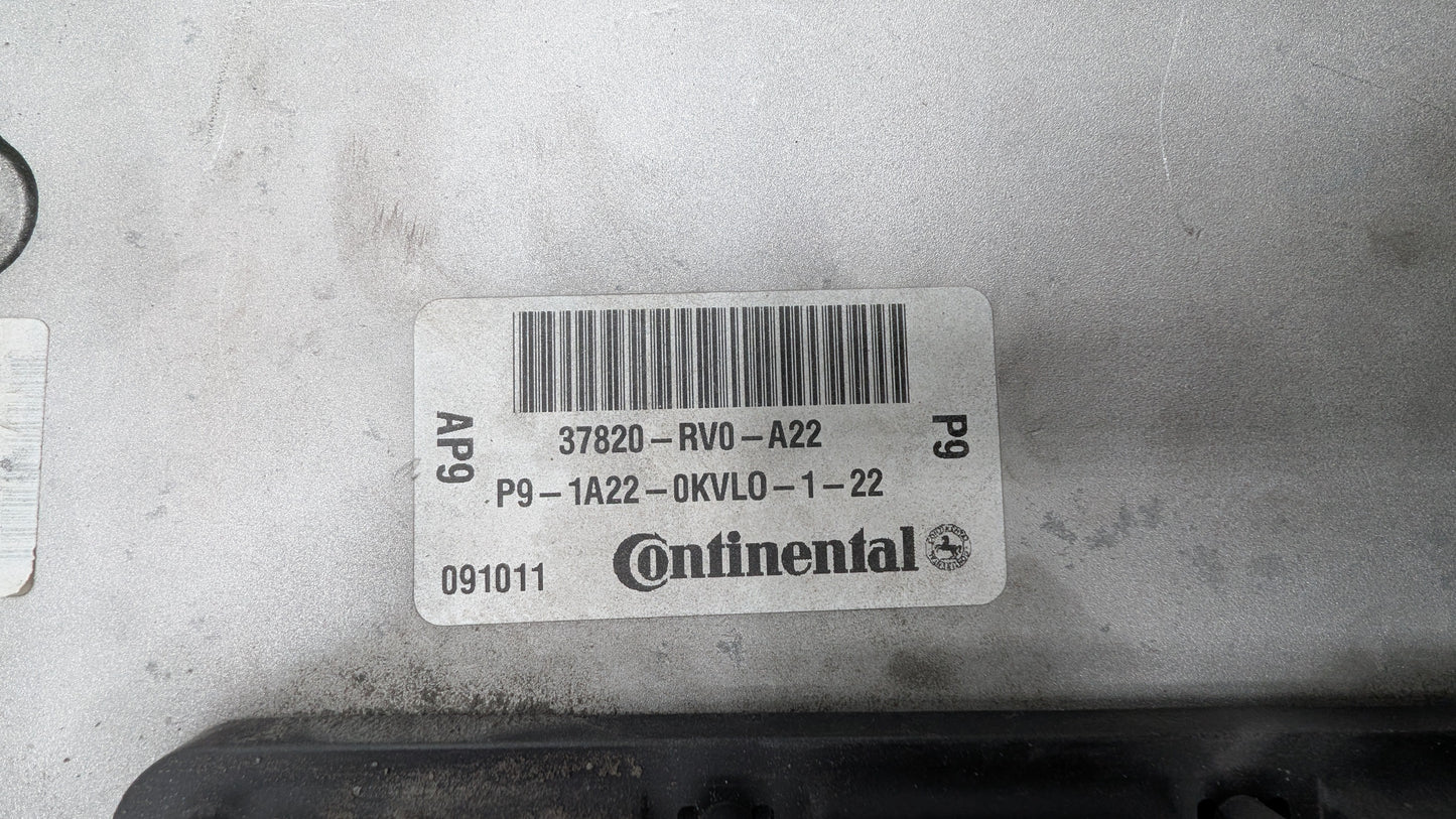 Used 2012 Honda Odyssey Continental 37820-RV0-A22 ECU 37820RV0A22