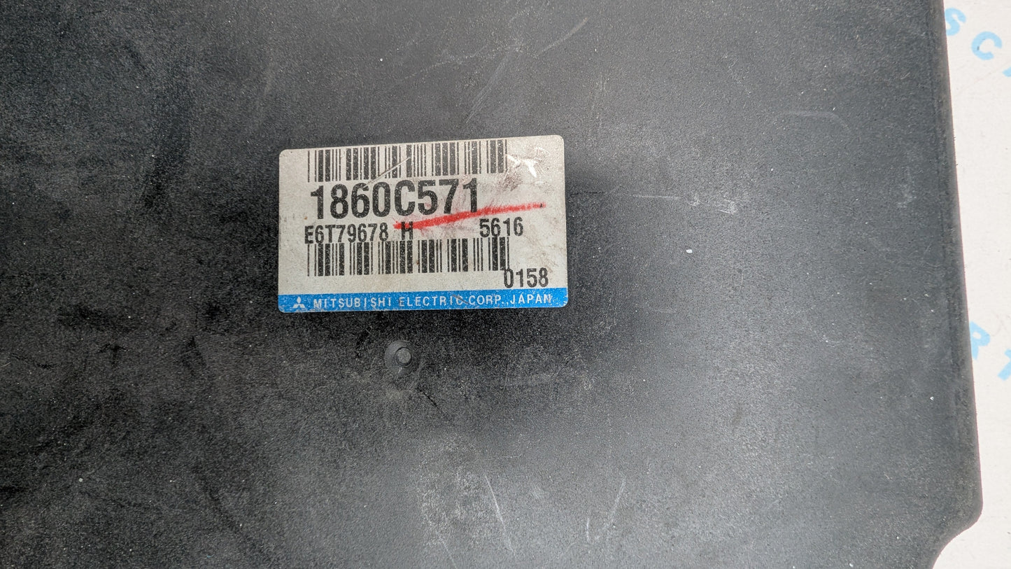 Used 2016 Outlander Mitsubishi 1860C571 ECU E6T79678H