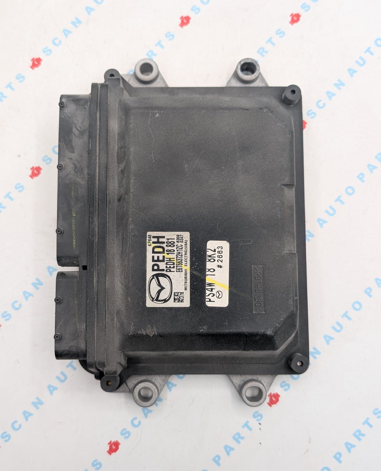 Used 2016 Mazda 3 Mitsubishi PEDH18881 ECU E6T66372H1ZC
