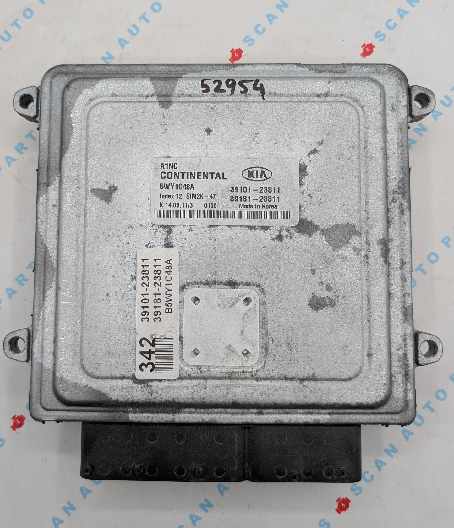 Used 2011 Kia Soul Continental 39101-23811 ECU SIM2K-47 / 5WY1C48A