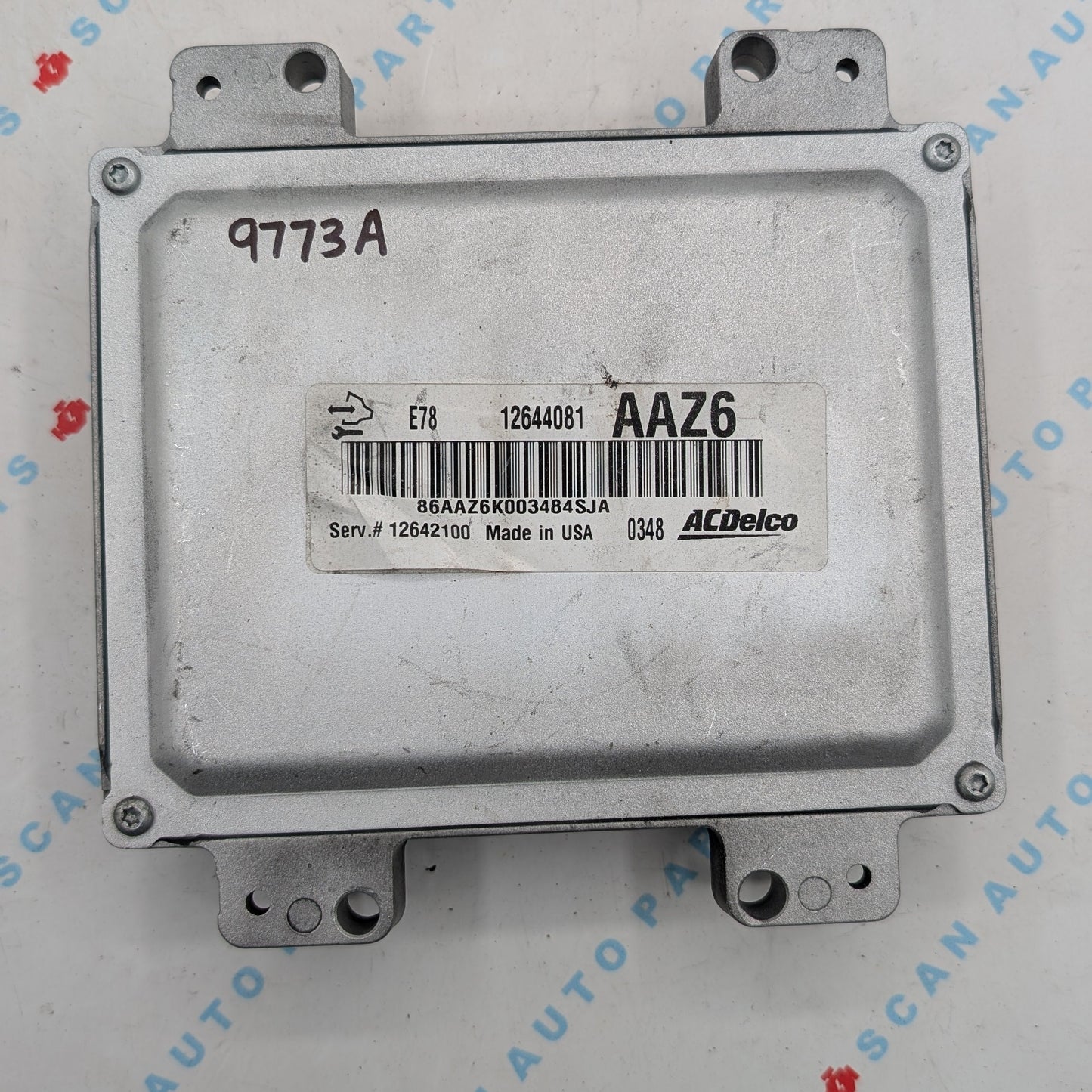 Used 2011 Chevrolet Cruze ACDelco E78 12644081 ECU 12642100