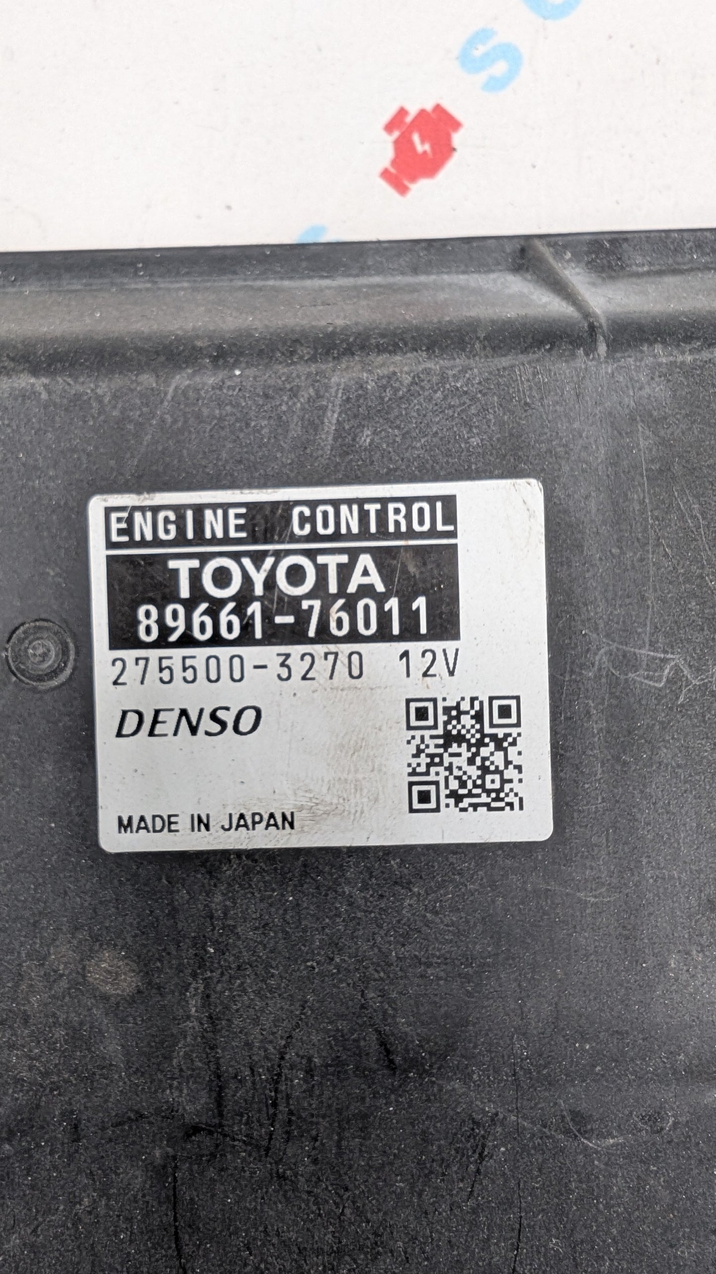 Used 2013 Lexus CT200H Denso 89661-76011 ECU 27550-3270