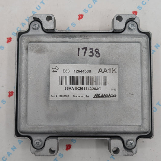 Used 2011 Chevrolet Cruze ACDelco E83 12644530 ECU 12636386