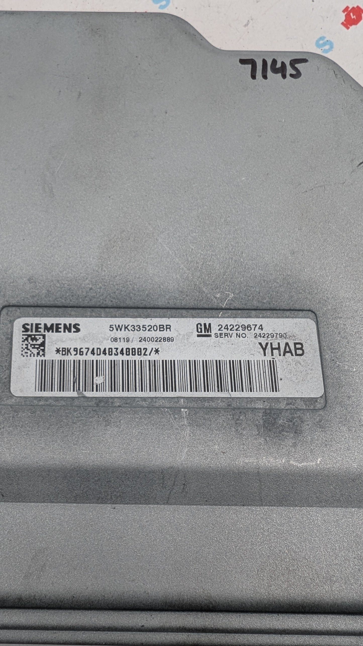 Used 2006 Cadillac SRX Siemens GM 24229674 ECU 5WK33520BR