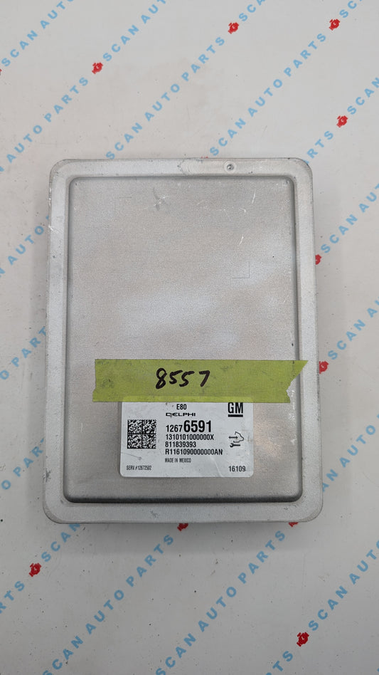 Used 2016 Chevrolet Cruze Delphi E80 12676591 ECU 12672502