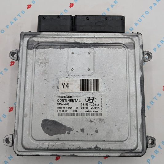 Used 2013 Hyundai Sonata Continental 39155-2G912 ECU SIM2K-143 / 5WY4N08B