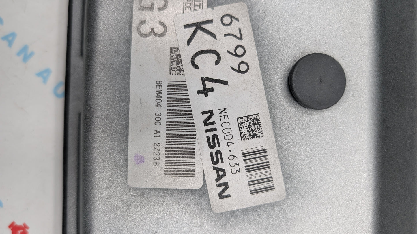 Used 2013 Nissan Sentra Hitachi BEM404-300 A1 ECU NEC004-633
