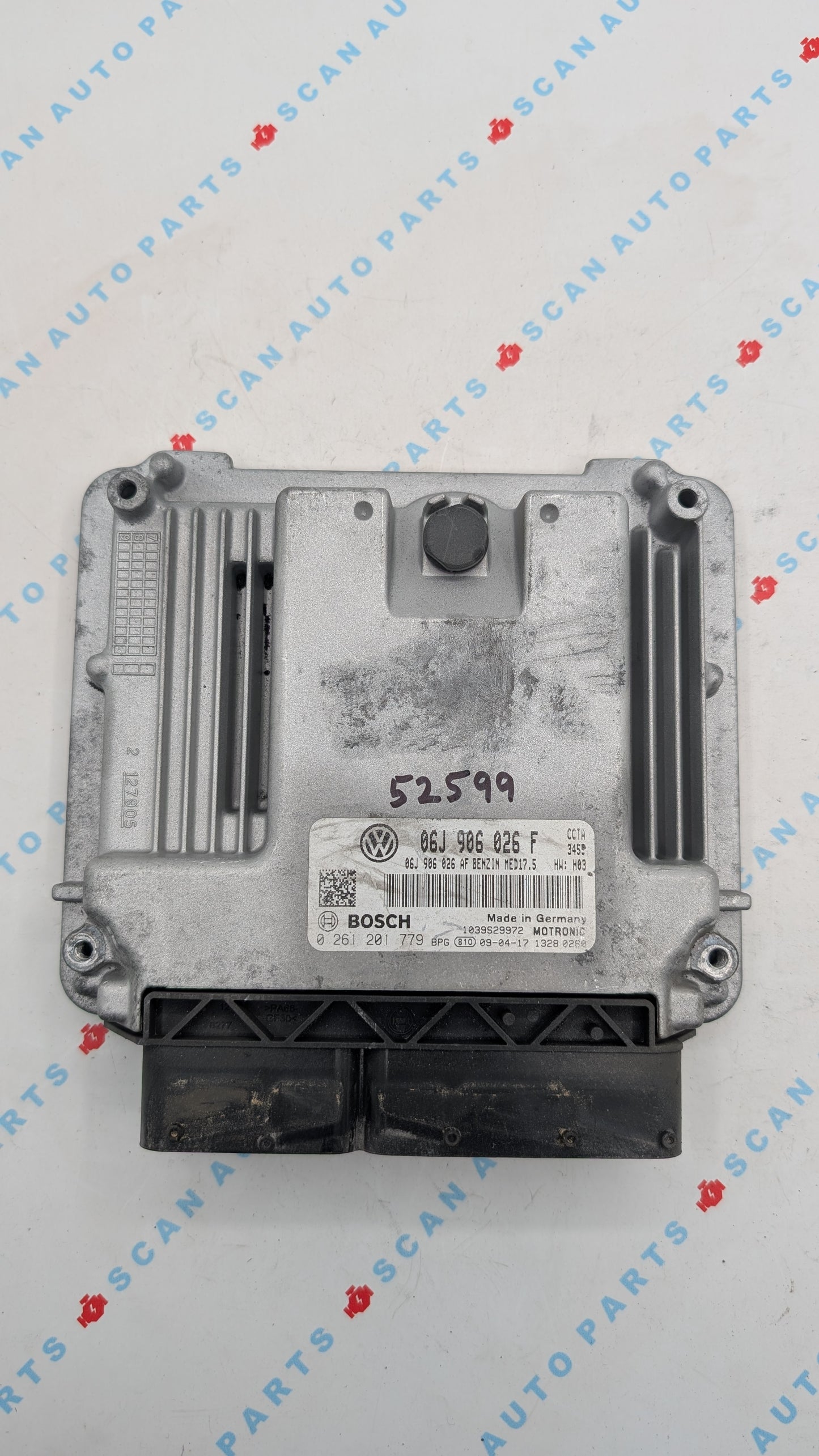 Used 2009 Volkswagen Tiguan Bosch 06J906026F / MED17.5 ECU 0261201779