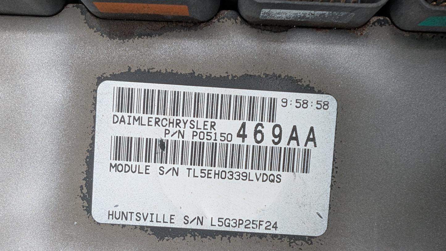 Used 2008 Chrysler Sebring Chrysler P05150469AA ECU P05150469AA