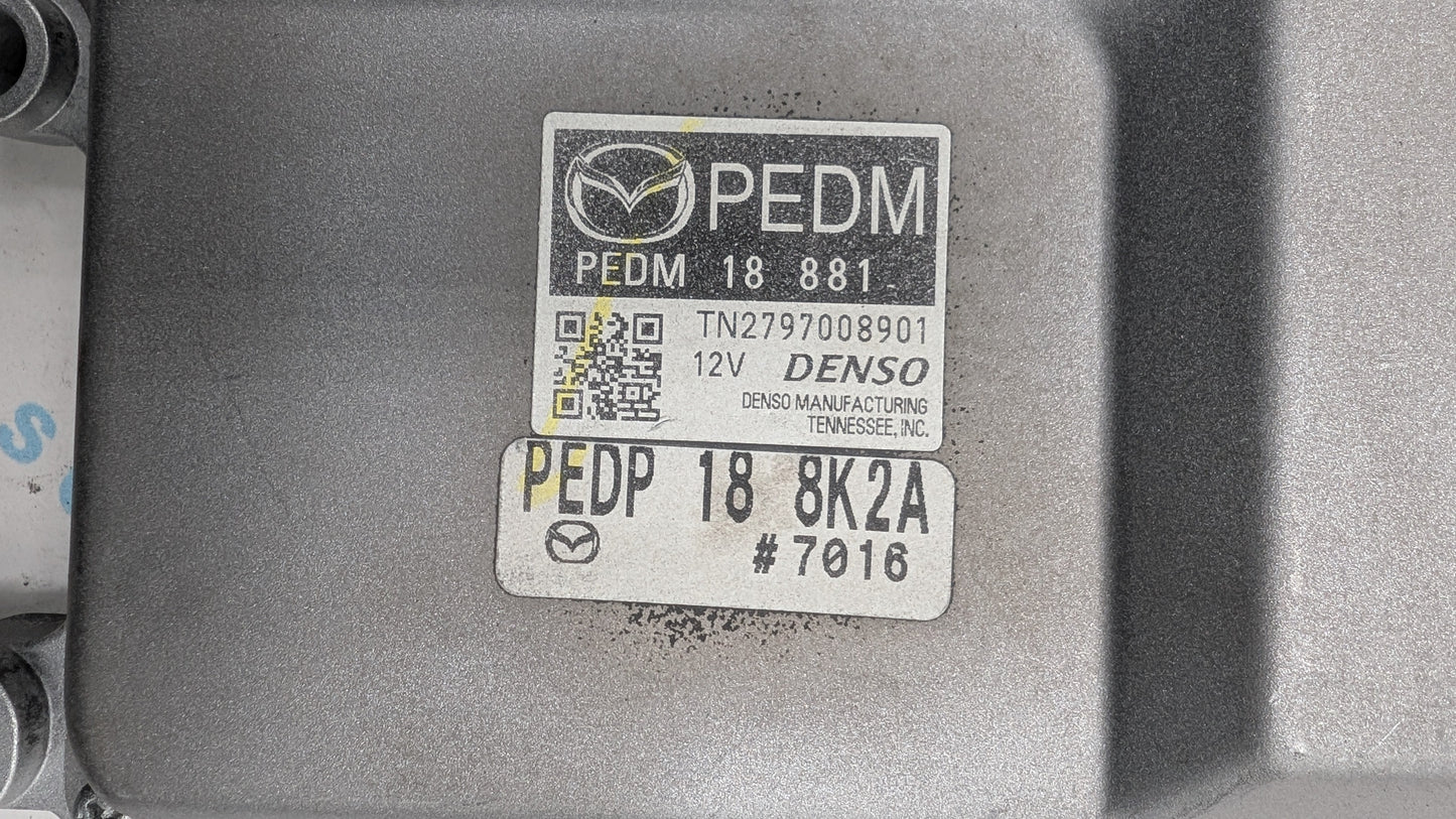Used 2015 Mazda 3 Denso PEDM18881 ECU TN2797008901