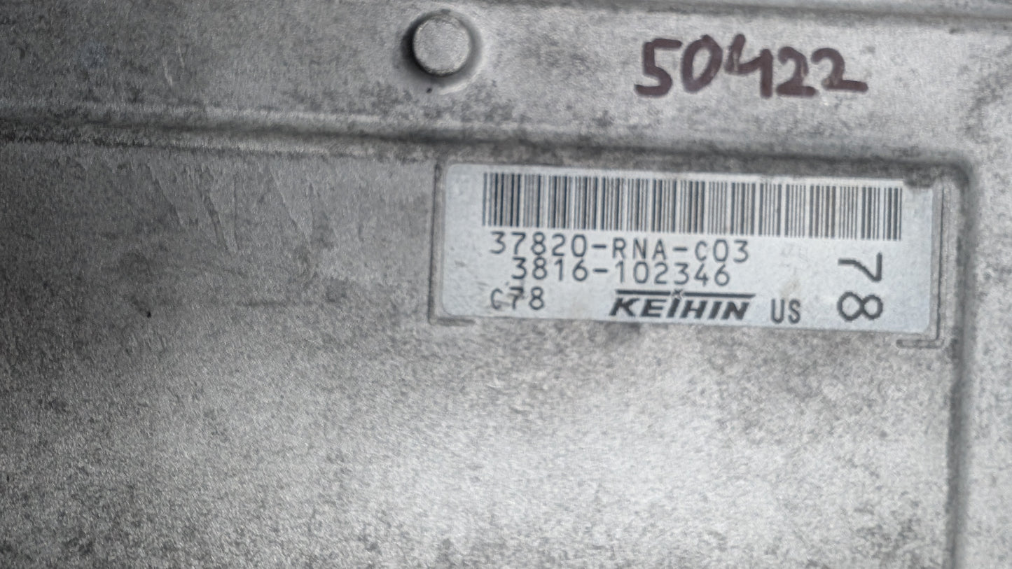 Used 2006 Honda Civic Keihin 37820-RNA-C03 ECU 37820RNAC03