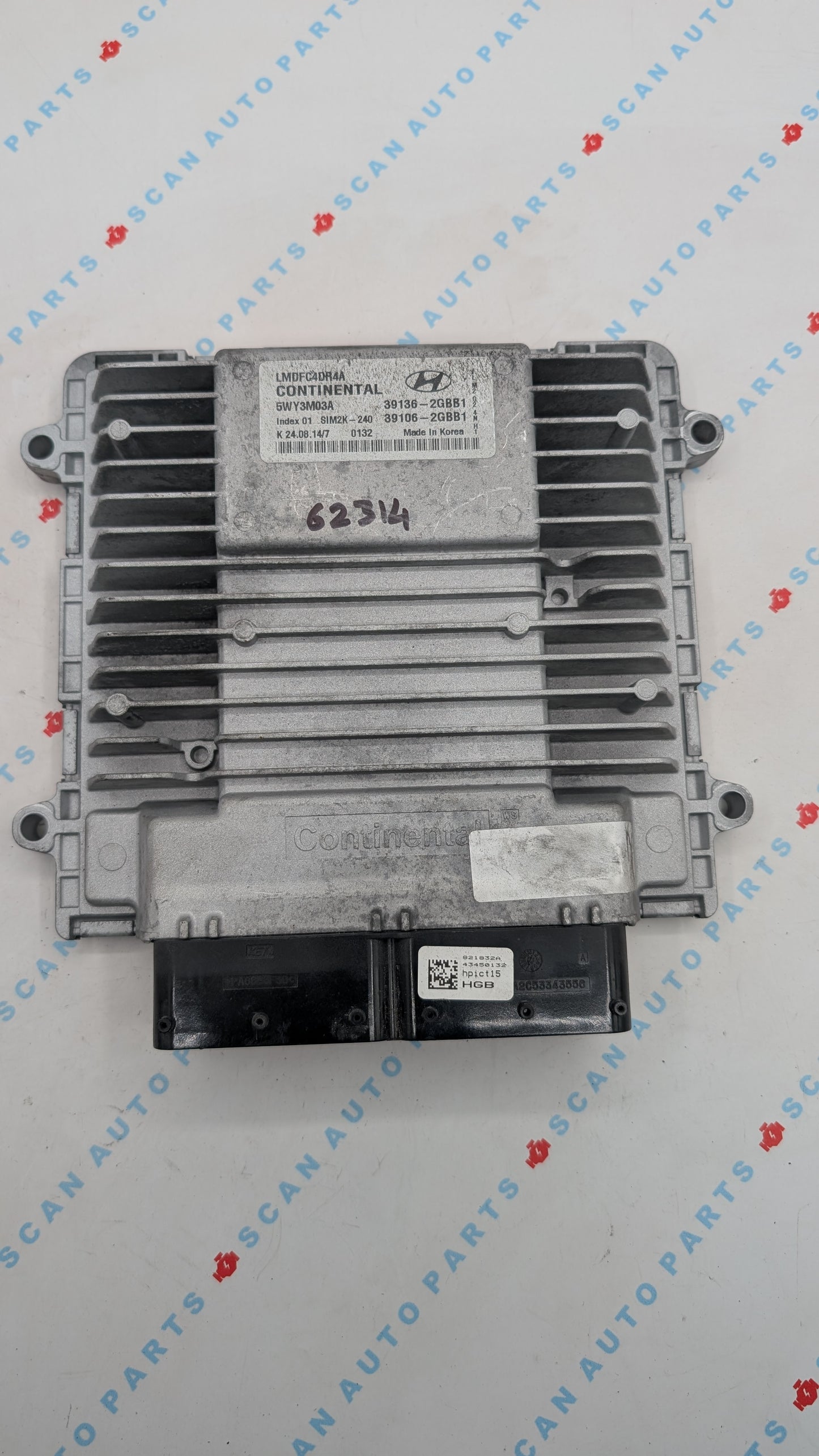 Used 2015 Hyundai Tucson Continental 39136-2GBB1 ECU SIM2K-240 / 5WY3M03A