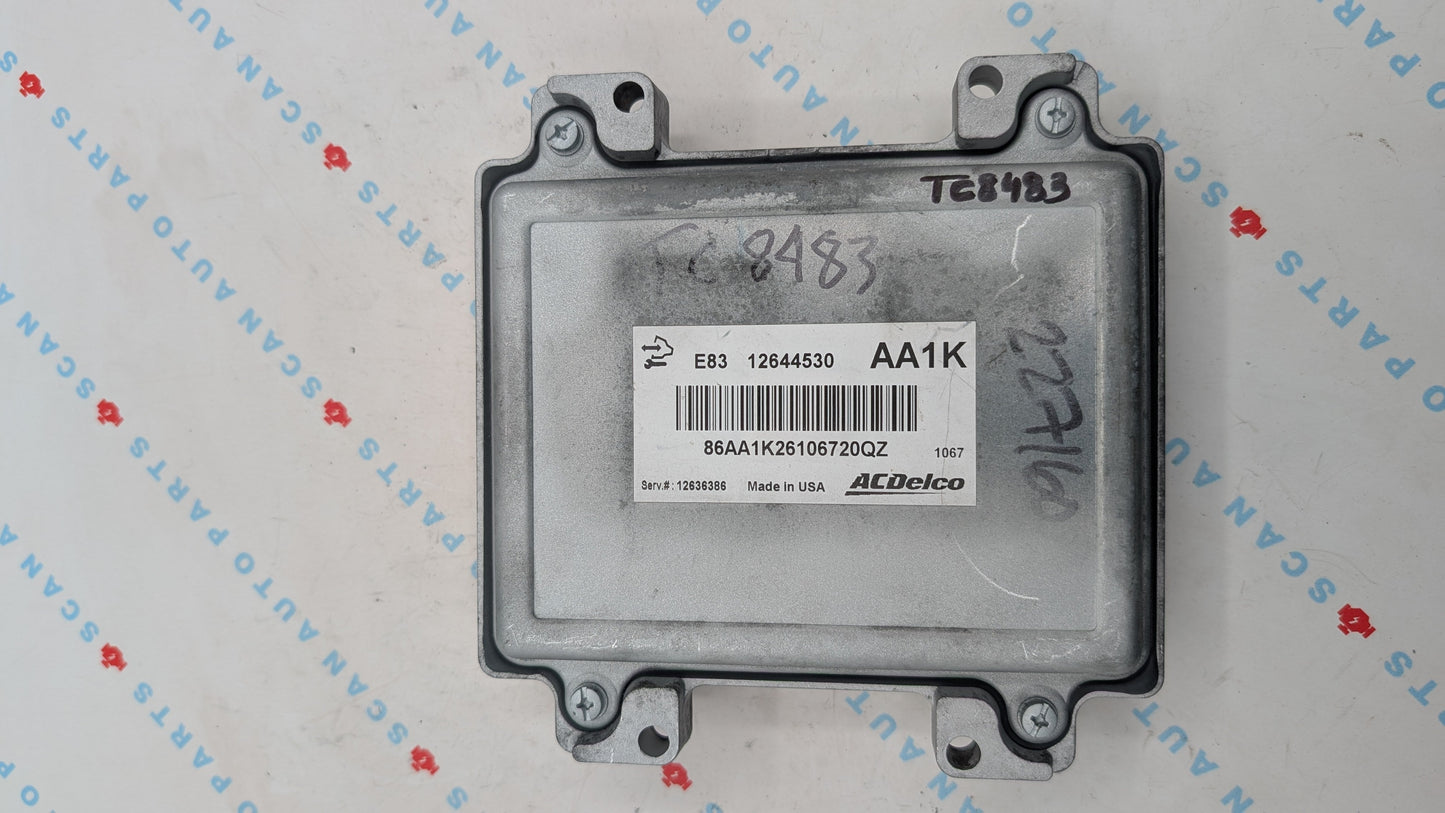 Used 2011 Chevrolet Cruze AcDelco E83 12644530 ECU 12636386