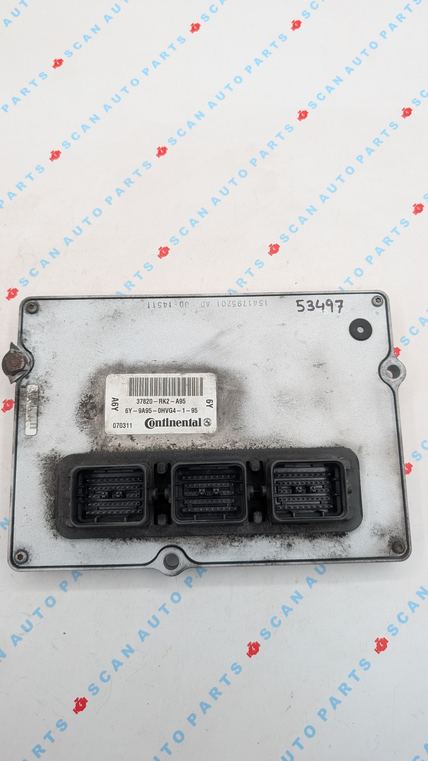 Used 2012 Acura TL Continental 37820-RK2-A95 ECU 37820RK2A95